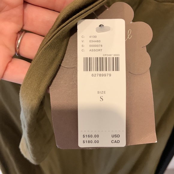 NWT Anthropologie Tie Front Midi Dress - Picture 4 of 4